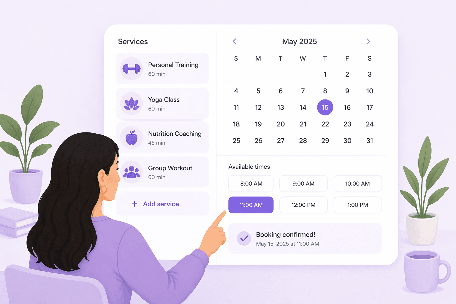 2. Define services & time